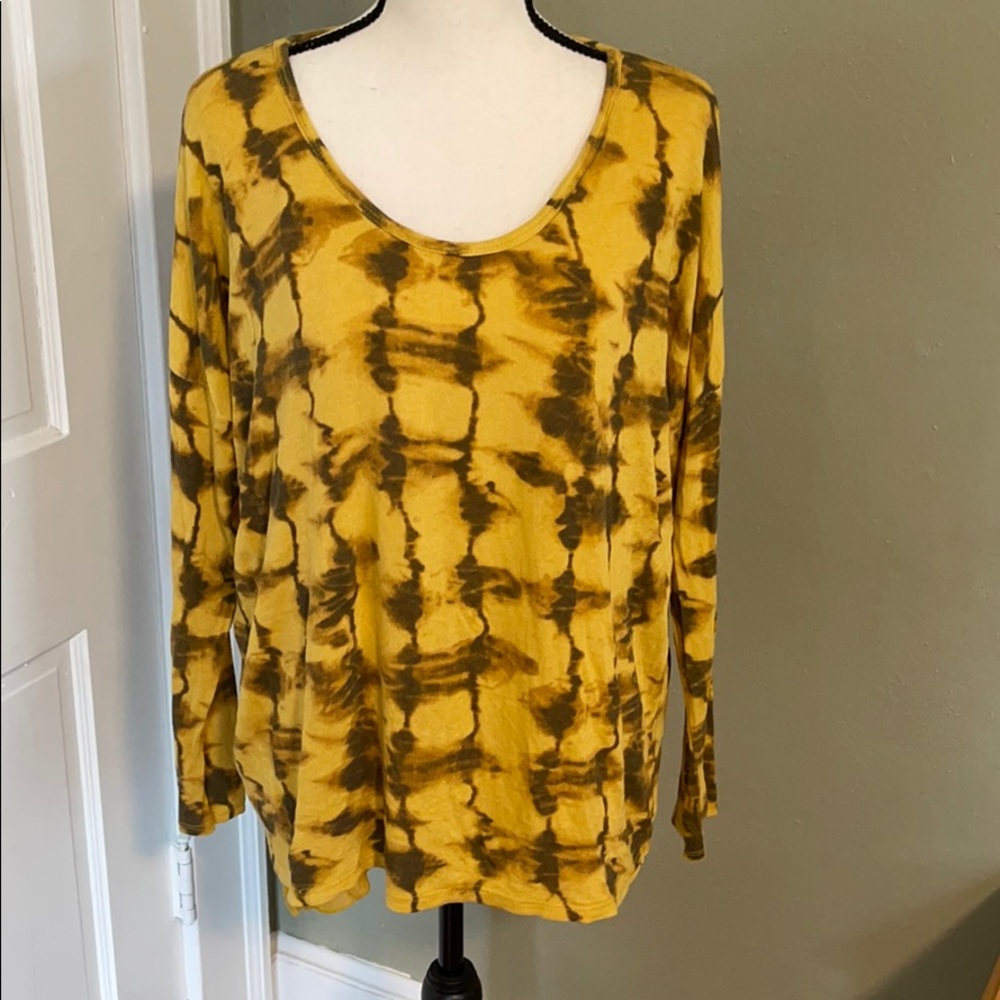 M Made In Italy tie dyed top